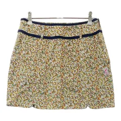 サイズ：M ADMIRAL アドミラル ; 裏地付 スカート 花 総柄 イエロー系 [240101484468] ゴルフウェア レディース ストスト