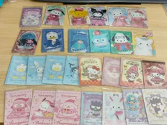 サンリオ マイメロ マイメロディ ウエハース4 未開封 他 カード まとめ ポチャッコ キキ ララ ポムポムプリン ハンギョドン クロミ o7-1 c022