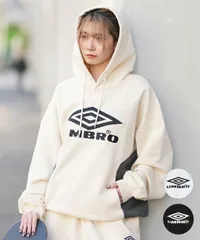 【ムラスポ公式】新品 UMBRO アンブロ パーカー プルオーバー レディース フーディー スウェット 裏起毛 MD11WSMHD01 ムラサキスポーツ限定