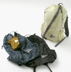 未使用品 and wander リュックサック バック メンズ　レディ and wander - and wander アンドワンダー シルデイバッグ