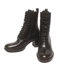 ☆鉄0198S☆ANN DEMEULEMEESTER ショートブーツサイドジップ
