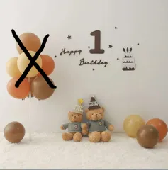 誕生日飾り　レターバナー　ガーランド　セット　１歳　フェルト