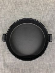 極美品✨MFG 遠赤外線焼物プレート 32cm 強化硝子蓋付 ラジエント