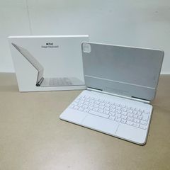 MagicKeyboard ホワイトMJQJ3J/A A2261 iPad Air第4世代 11インチ iPad Pro第1第2第３世代 	C3294	60サイズ発送