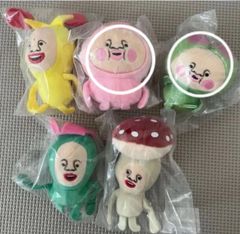 [2 개] 코비 토즈 칸의 봉제 인형 코비 토즈 칸 스모 모노 우치 카 쿠레 모모 지리 리틀 하나가 시라 핫 케어 하마 베니 키노 코비토 봉제 인형 스트랩 키 체인 마스코트 난쟁이 도감 코비 토카 가차 56