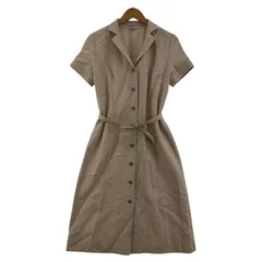 BALLSEY ボールジー ベルト付き ツイード風 ワンピース size表記なし/ピンク系