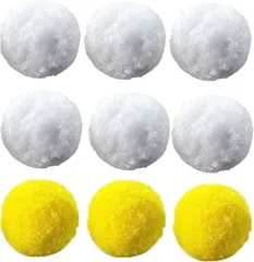 akindou 衛生的 全自動麻雀卓 専用 クリーニングボール 洗浄球 洗浄ボール 洗牌中 に自動で洗浄 ガンパイ 防止 大三元 国士無双 標準セット9個・約1か月分