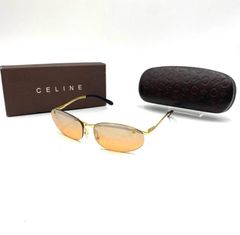 CELINE セリーヌ　サングラス　アイウェア　リムレス　　アイウェア　マカダム イタリア製　プラスチック