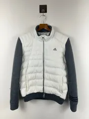 adidasgolf(アディダスゴルフ) ニット スリーブ ダウン スイングジャケット M