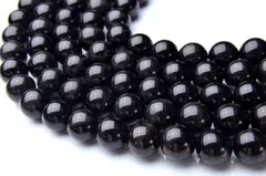 6mm ブラックタイガーアイ １連（約38cm） パワーストーン 天然石 _R1508-6