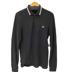 フレッドペリー FRED PERRY ロゴ刺繍 L/S ポロ シャツ  メンズ JPN：S 