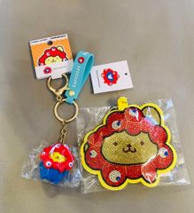 ミャクミャクサンリオコラボ なりきり ラバーキーホルダー
