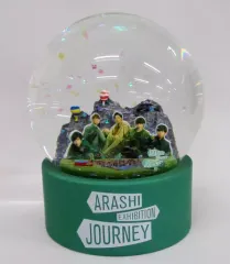 【中古】置物・装飾品 嵐 スノードーム 「ARASHI EXHIBITION “JOURNEY” 嵐を旅する展覧会」 第3弾グッズ