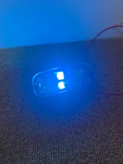 セール デコトラ屋 正規品 24V専用 角型マーカー サイドマーカー用 BA9S LED バルブ 球 高輝度 花型タイプA 30個SET