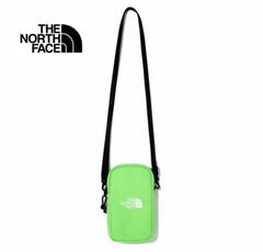 THE NORTH FACE ノースフェイス ホワイトレーベル シンプルミニバッグ  ショルダーバッグ サコッシュ スマホ収納 小物入れ グリーン色 海外限定