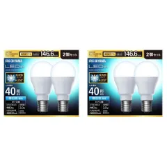 【公式】＼4個／ led電球 e17 40w 昼白色 電球色 全方向タイプ 5年保証 LED 電球 E17 アイリスオーヤマ LDA3N-G-E17/W-4T92P LDA3L-G-E17/W-4T92P *のサムネイル