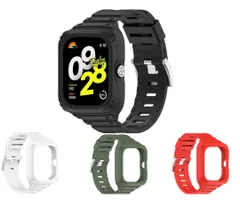 Redmi Watch 4 5 バンド  シリコン 一体型 Redmi Watch4 watch5 ベルト レッドミー ウォッチ リストバンド交換 柔らか ウォッチ 腕時計 ウェアラブルスポーツ SmartWatch band
