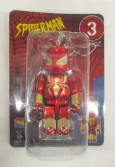 サニーサイドアップ Happyくじ BE@RBRICK MARVEL SPIDER-MAN ベアブリック賞 3.アイアンスパイダーのサムネイル