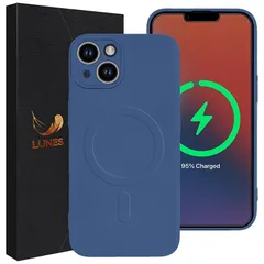 [LUNES] iPhone 14 Plus ケース Magsafe対応 AIR LIQUID for iPhone 14 Plus (6.7 inch) マグセーフ対応 薄型 傷防止 カメラ保護 黄変防止 耐衝撃 軽量 ワイヤレス充電対応 レンズ保護 ス 0