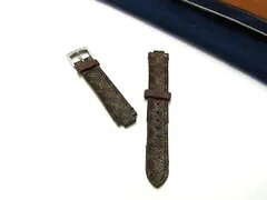 LOUIS VUITTON ルイヴィトン R15902 モノグラム タンブール用 ストラップ 腕時計 替えベルト ブラウン系 FI2845