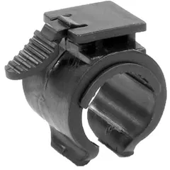 【特価セール】キャプテンスタッグ(CAPTAIN STAG) 3LEDライト227・SLIM用ブラケット 2個セット ブラック Y-4640