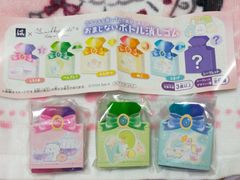 すみっコぐらし おまじないボトル消しゴム しろくま＆ぺんぎん＆とかげ 3個セット新品未開封
