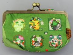 [중고] 지갑·패스 케이스 카페 차데스 가마구치 파우치 [포켓몬스터] 포켓몬센터 한정