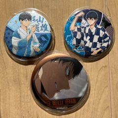 ハイキュー 和紙風缶バッジ 影山飛雄 - メルカリ