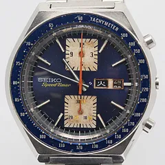 セイコー 5スポーツ スピードタイマー 1975年製 角目ブルー