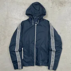 70年代 adidas アディダス トレフォイルロゴ ナイロンジャケット レインジャケット パッカブル仕様 メンズM相当 