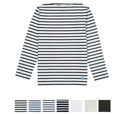 ③ORCIVAL(オーシバル) ORCIVAL定番のフレンチバスクシャツ コットンロード フレンチバスクシャツ MEN CLWEZ/B211