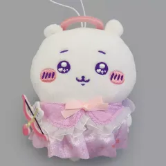 【中古】キーホルダー ちいかわ てんし あくまシリーズ てんしな大きめマスコット 「ちいかわ なんか小さくてかわいいやつ」