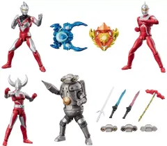 【中古】食玩 トレーディングフィギュア 全6種セット 「超動αウルトラマン10」
