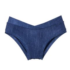Denim Triangular Pants（デニムトライアングル　パンツ）　ボトムスのみ　｜Menuet polewear（メヌエット）Denim（デニム）ポールダンスウェア　かわいい　レッスン着　水着　エアリアル