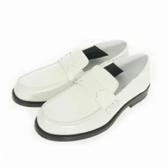 メゾンマルジェラ Maison Margiela 20AW レザーローファー 靴 37 白 ホワイト S58WR0090 国内正規のサムネイル