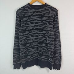 90s Stussy ステューシー長袖Tシャツ ロンT ワッフル生地