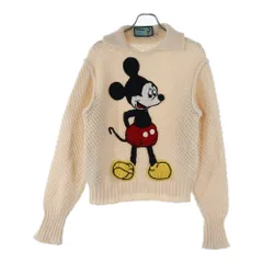 ✨希少✨　GUCCI ディズニー ニットセーター　サイズL 2025年最新】gucci ミッキー ニットの人気アイテム - メルカリ