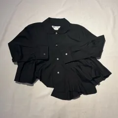 コムデギャルソン　丸襟　カットソー NEW ITEM】 “GARÇONS HOMME PLUS” Switch stripe design L/S cut