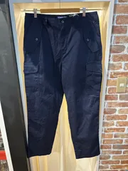 ユーロ ユーロワークパンツ ワークパンツ カーゴパンツ ミリタリー風 ネイビー コットン A-183