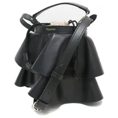 Repetto レペット バッグ ショルダーバッグ カバン ブラック 黒 2WAY フリル レザー 牛革 本皮 本革 肩掛け Envolee bag きれいめ ブランドのサムネイル