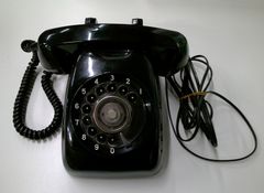 レトロ　黒電話