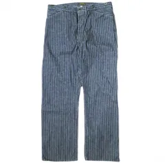 RRL - CO ストライプデニムサスペンダー