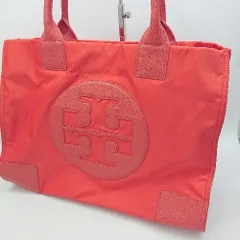 ■ Θ TORY BURCH トリーバーチ トートバック オレンジ系 レディース E  【1507030012212】