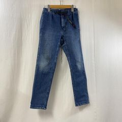 GRAMICCI  グラミチ その他ボトムス 3788603 GRAMICCI × DENIM DUNGAREE ストレッチデニムパンツ インディゴブルー 02(160cm)