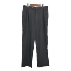 80年代 USA製 Christian Dior クリスチャン ディオール 2タック スラックスパンツ グレー (メンズ W33 L32相当) 中古 古着 T3291のサムネイル