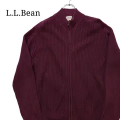 【アメリカ古着】L.L.Bean エルエルビーン ドライバーズニット ボルドー