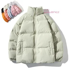 新品 秋冬コート 無地メンズ中綿コート秋冬トップス ゆったりカジュアル中綿ジャケット 詰め襟 ショート丈ジャケット 厚手秋冬アウター男性用ジャンパーブルゾン ant4y997413