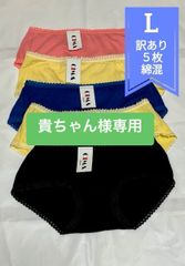 『貴ちゃん様専用』ローライズショーツ　Lサイズ　綿混　５枚２セット