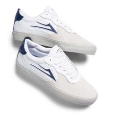 27cm LAKAI ラカイ ESSEX (WHITE LEATHER) スニーカー シューズ