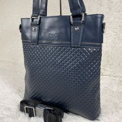 D&G ドルチェアンドガッパーナ レザー トートバッグ ショルダーバッグ 2way